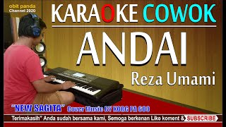 Tambatan jiwa ( Andai ) Karaoke Cowok Key F#m Cover musik Korg Pa 600