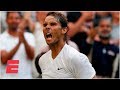 Rafael Nadal outlasts Nick Kyrgios in four sets to advance | 2019 Wimbledon Highlights