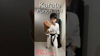 5 EASY STEPS FOR KARATE PUNCHES!!! #shorts screenshot 5