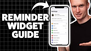 How To Add A Reminders Widget To iPhone 2026 (Step-By-Step Tutorial)