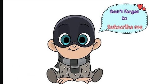 How to draw Felonious Gru Jr.||Despicable me