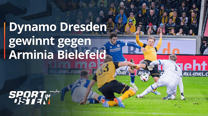 Sieg im Topspiel: Dynamo Dresden gewinnt gegen Arminia Bielefeld