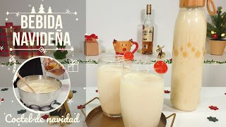 Receta fácil de ROMPOPE, PONCHE CREMA o SABAJÓN | Coctel de Navidad | Bebida Navideña | Cookeri