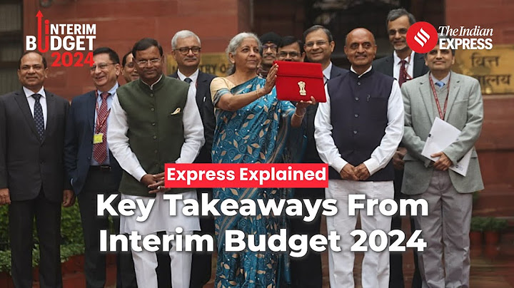 Key Highlights From FM Sitharaman’s Interim Budget 2024