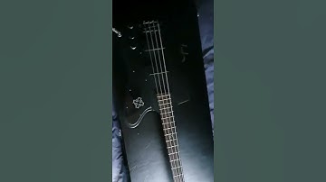 Thumbnail of My Bass Guitar. Epiphone Goth Thunderbird IV. #short #band #bassguitar