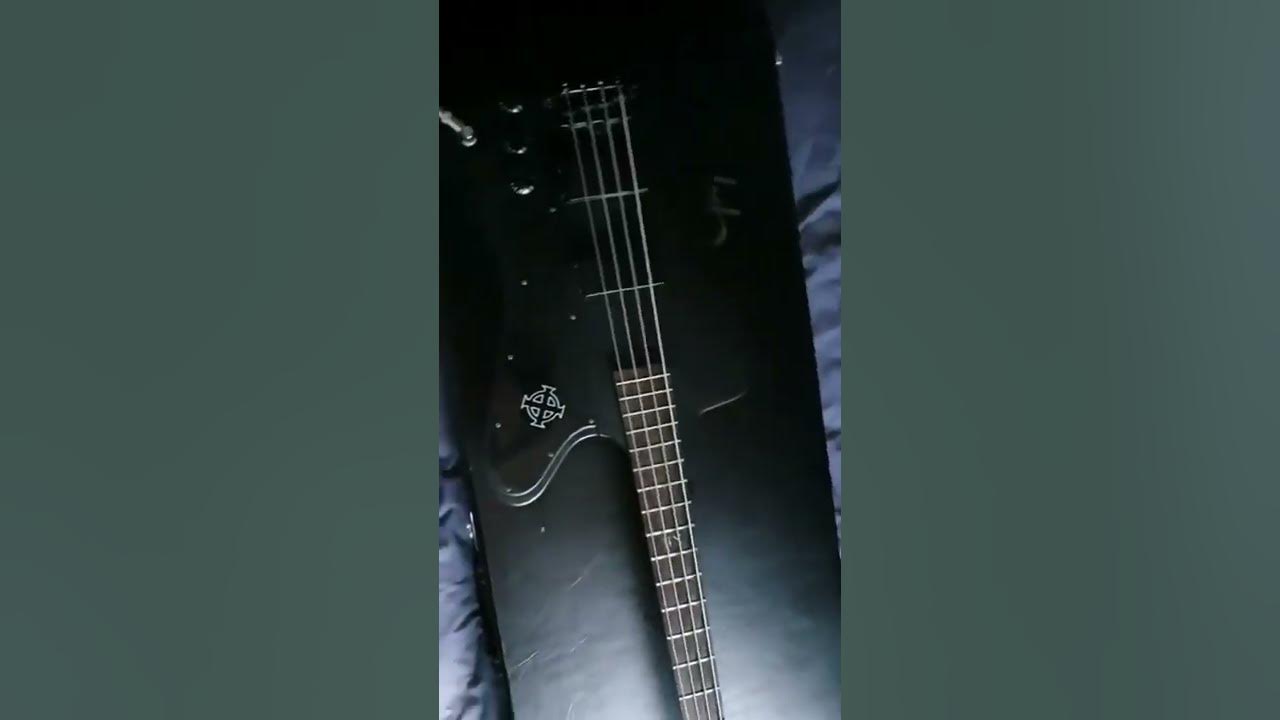 My Bass Guitar. Epiphone Goth Thunderbird IV. #short #band #bassguitar
