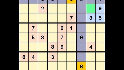 How to Solve Washington Times Sudoku Difficult November 15, 2021