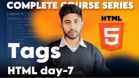 HTML Tags Explained: Closing Tags vs Self-Closing Tags | HTML for Beginners
