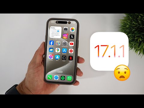 iOS 17.1.1 , URGENTE ACTUALIZACIÓN PARA TU IPHONE! ⚠️