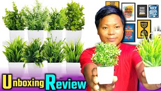 Decoration Artificial Plant Youtube Studio Decoration Plant Unboxing Review Price Buying