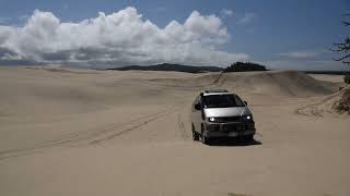 Delica vs Deep Sand. Delica 4x4 small van off roading. Is it capable to drive through the Dunes?