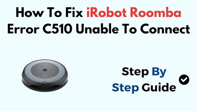 Roomba WiFi connection troubleshooting checklist