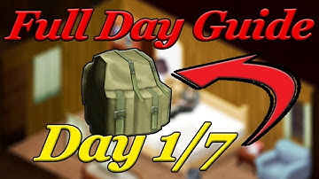 The First Week Tutorial Gameplay On Project Zomboid Build 41 Day 1