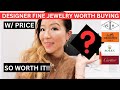 Designer fine jewelry worth buying 2024 w price  best designer fine jewelry  best vca cartier etc