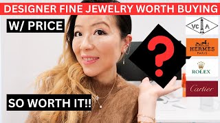 DESIGNER FINE JEWELRY WORTH BUYING 2024 w price | Best designer fine jewelry | Best VCA, Cartier etc