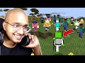 MINECRAFT But 100 Players are trying to Kill me..