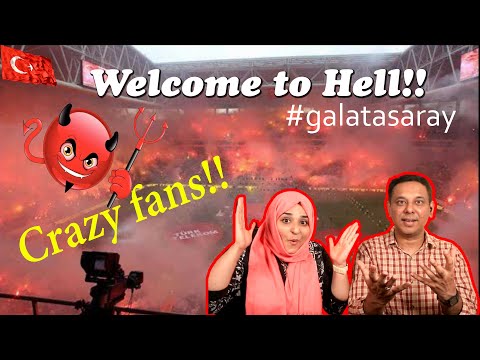 Pakistani Reaction -  UltrAslan welcome to hell Europe ! The Craziest football Fan Of Turkey