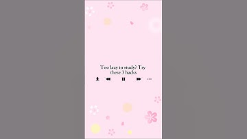 3 Study Hacks When You Feel Too Lazy to Study 😩📚#study #studymotivation #trending #viral #viralvideo