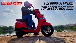 2022 TVS IQube Electric First Ride Review 140 km Range