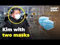 Kim Jong-un spotted wearing two face masks for extra protection against COVID