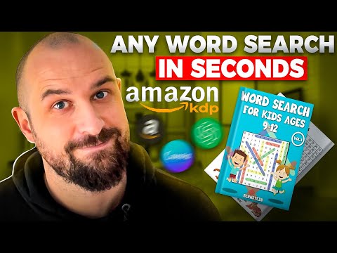 Make $2358 Per Month Creating Word Search Books (Spoiler: EASY & FREE)
