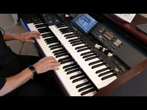 Roland Atelier AT 500 organ - YouTube