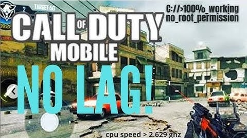 LAG ISSUES SOLVED || CALL OF DUTY MOBILE|| 100% WORKING|| CPU SPEED OVERCLOCKED