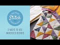 The Final Stitch: Ways to Use Inherited Blocks with Natalie - Video Tutorial