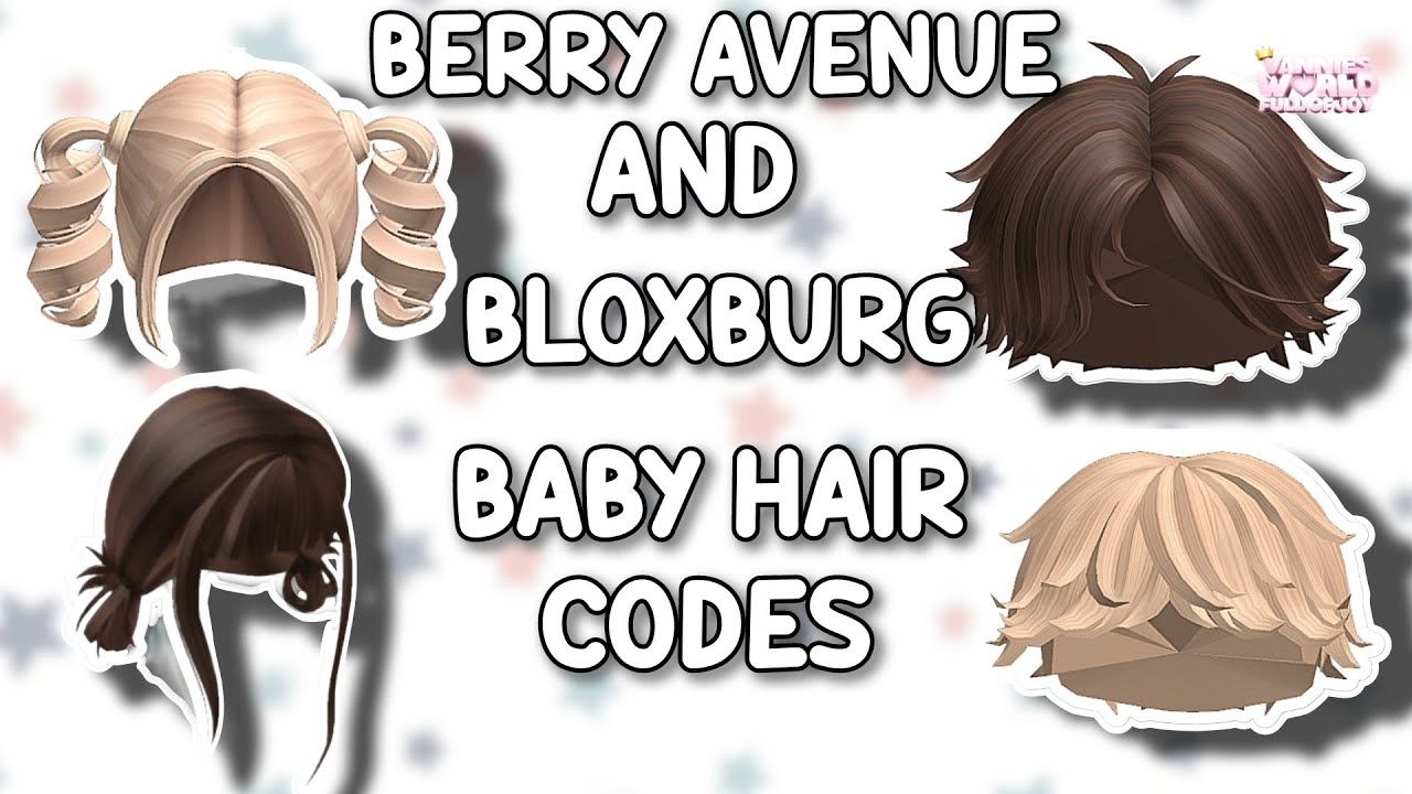 Codes for berry avenue and bloxburg in 2023  Black hair roblox, Dark blue  hair, Black hair id roblox