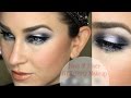 Navy &amp; Silver NYE/Party Makeup