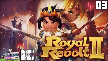 Hermit Goes Mobile - ROYAL REVOLT 2 Part 3!!! iOS Android 1080p HD walkthrough