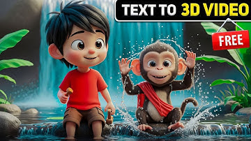 (Complete Tutorial) 3D Al Animated Story Videos for free 🎬✨