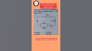 Physics mcq with answer and explanation for NEET UG 2024 by J Akhter Sir # Shorts