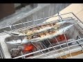最高の秋刀魚の焼き方　七輪炭火で の動画、YouTube動画。