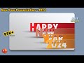 27.Happy New Year 2022 Banner Design | Typography | Office 365 | Free PowerPoint Templates