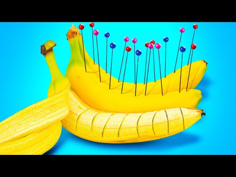 30 BANANA LIFE HACKS WHICH ALL MINIONS WOULD ENVY
