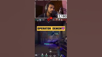 Operator skills🔥 #shorts #ytshorts #valorant