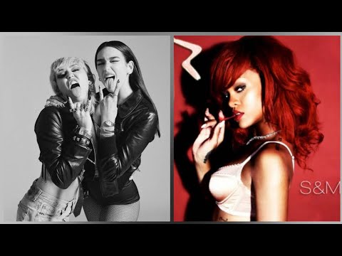 Miley Cyrus, Dua Lipa ft. Rihanna - Prisoner / S & M (Mashup)