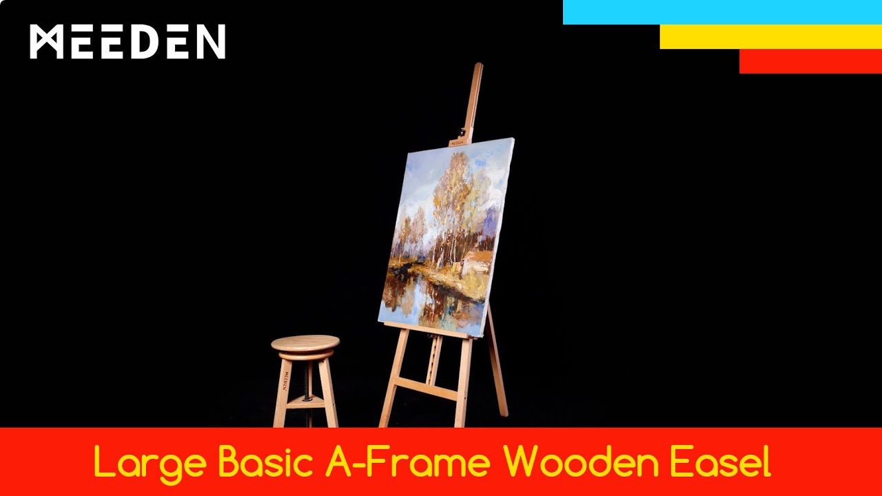 MEEDEN French Easel, Large Sketchbox Easel - Jordan