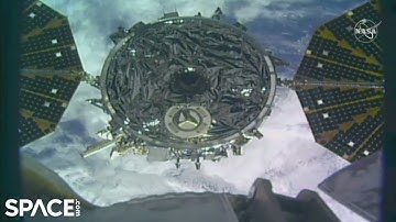 Cygnus drifts away from space station in epic time-lapse