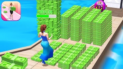 MONEY RUN Satisfying gameplay android, ios