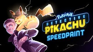 Partners In Crime Solving Detective Pikachu Speedpaint