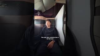 I flew on a $10,000 business class ticket with Qatar Airways