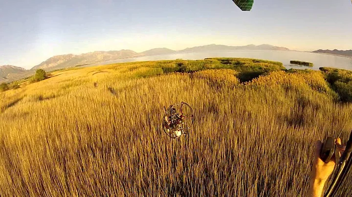 15 Year Old Girl Paramotor Flying Flat Top 120 & K2!!! Easiest Powered Paraglider Equipment!!!