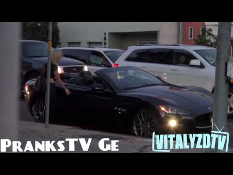 გოგოს რეაქცია ძვირადღირებულ და იაფფასიან მანქანაზე(Poor vs Rich Prank)