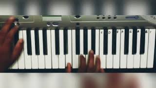 Video thumbnail of "How to play Nee Mukamu Manoharamu Nee swaramu Madhurayamu on keyboard.."