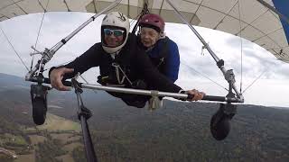 Janette Fedric Tandem Hang Gliding at LMFP