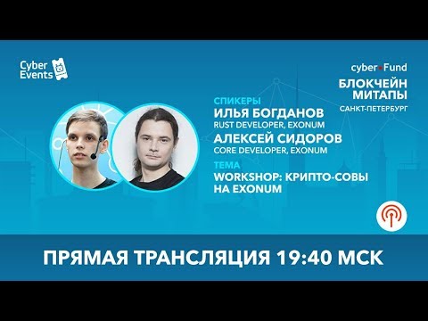 Крипто-совы на Exonum | Илья Богданов и Алексей Сидоров