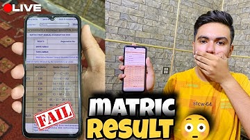 Checking My Matric Board Exams Result Live😰🤯 | Class 10th 2024 Result PASS or FAIL 🤔 *live reaction*
