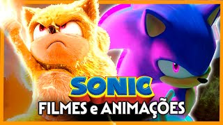 EVOLUÇÃO das Animações e FILME do Sonic